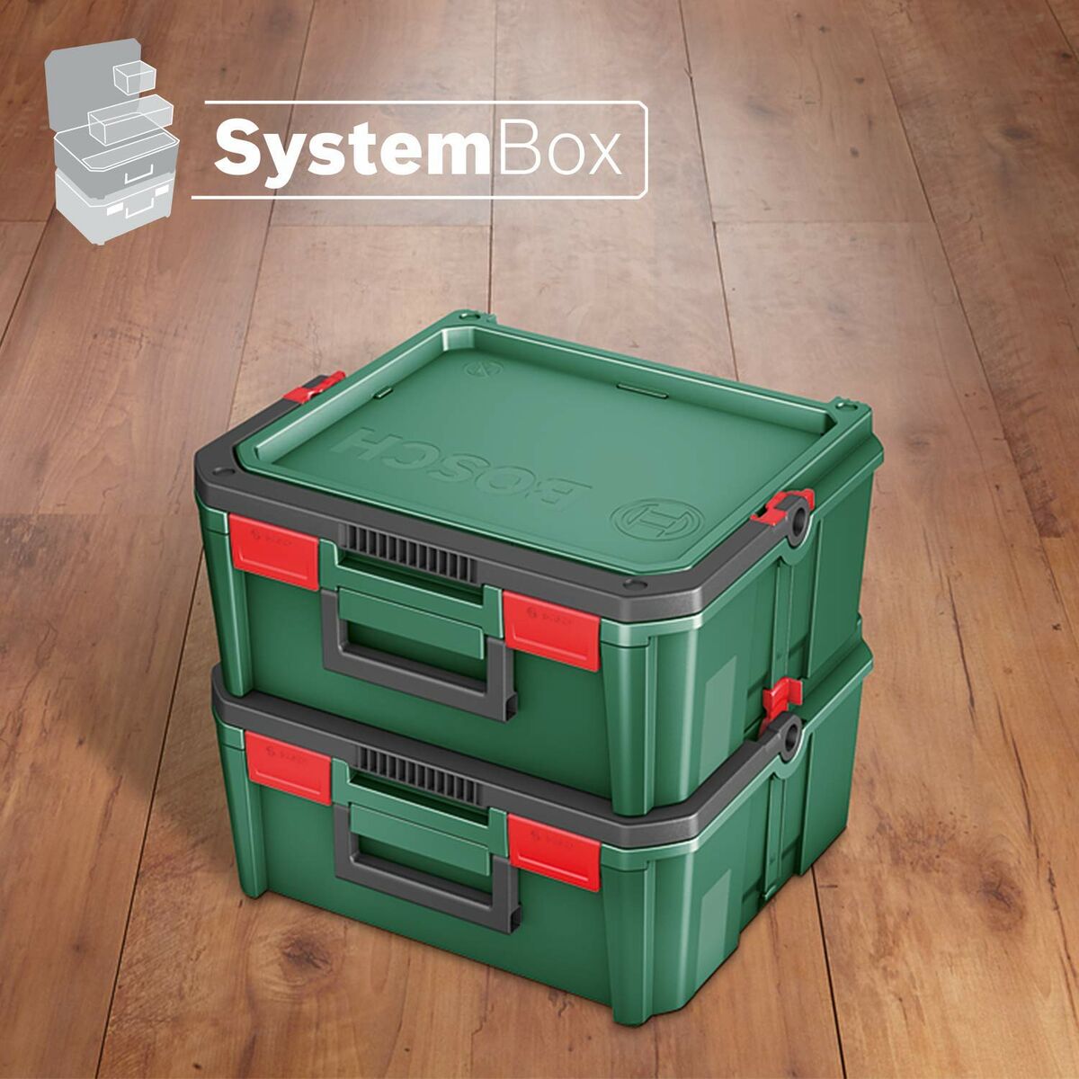 Verktygslåda BOSCH SystemBox Medium